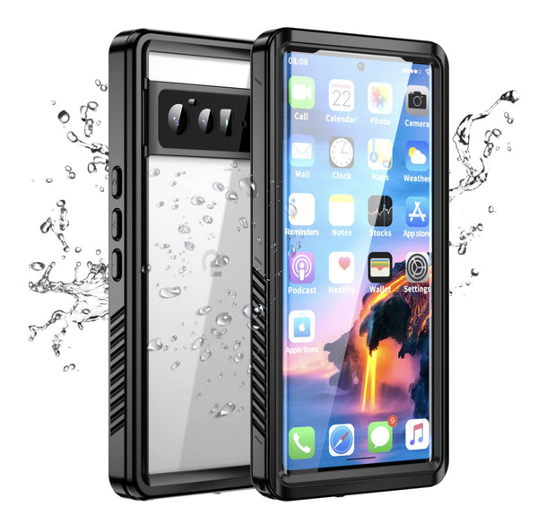 Shellbox - Waterproof Protective Case - Black - Google Pixel 8 Pro