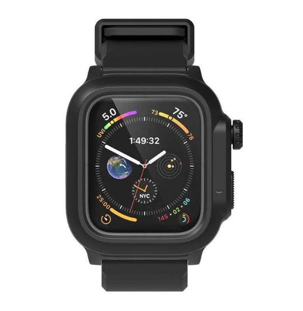 Black - Waterproof / Shockproof Apple Watch Case - 38/40/41mm