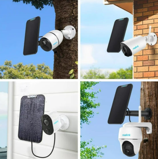 Reolink - Security Camera Solar Panel 6W - Black