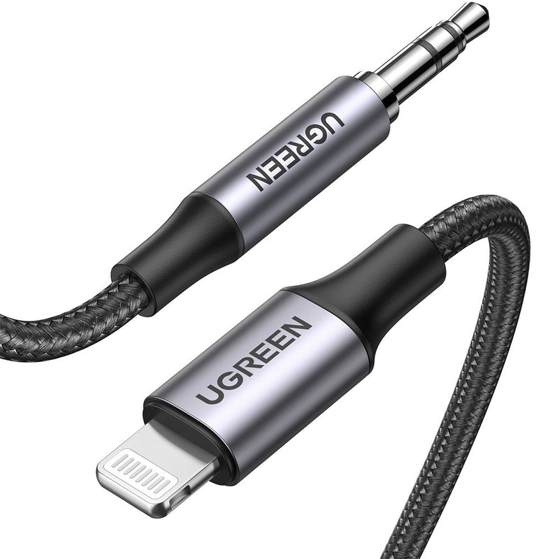 UGREEN US315 Lightning to 3.5mm Aux Cable 1m