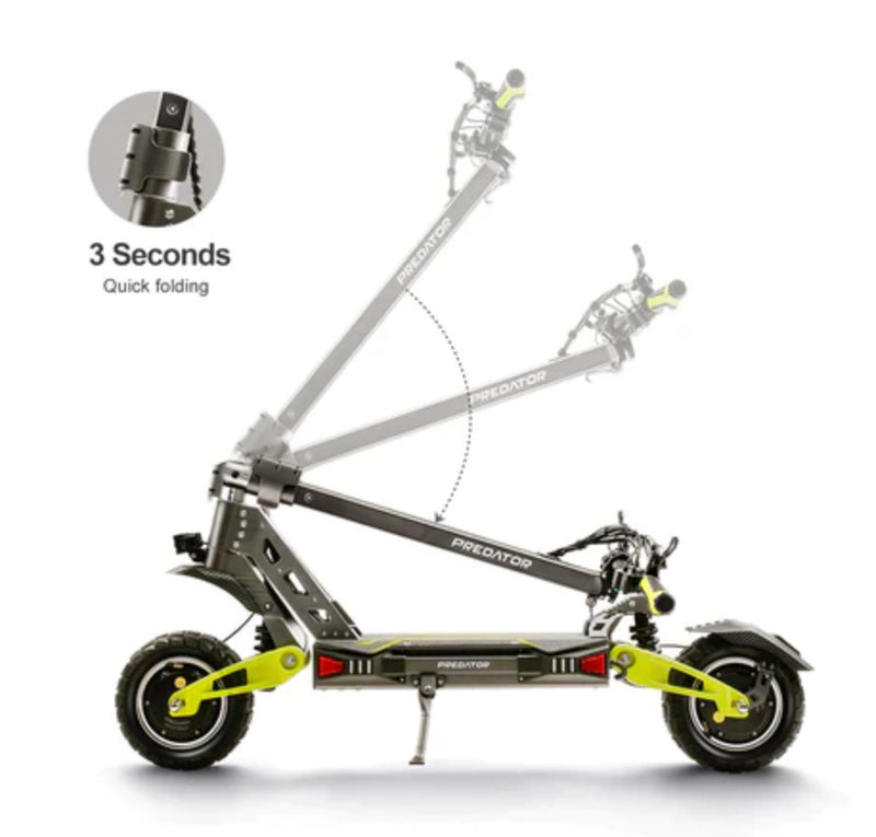 DRAGON - PREDATOR - DUAL MOTOR 3600W PEAK POWER - E-SCOOTER