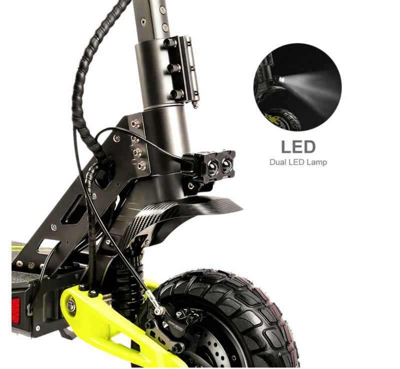 DRAGON - PREDATOR - DUAL MOTOR 3600W PEAK POWER - E-SCOOTER