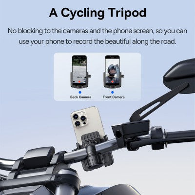 Baseus - GoTrip Series Bike Phone Mount-Cluster Black