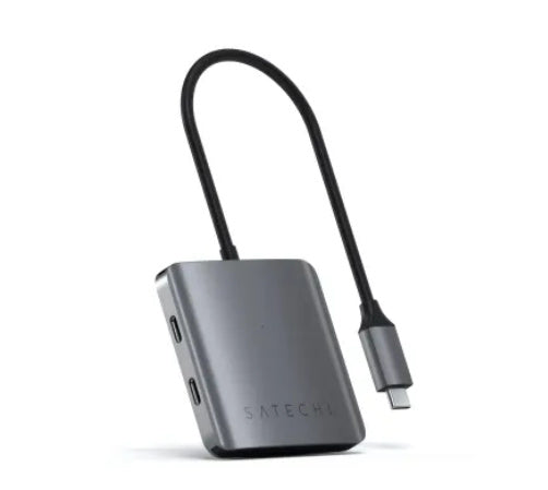 Satechi Aluminium 4 Port USB-C Hub (Space Grey)