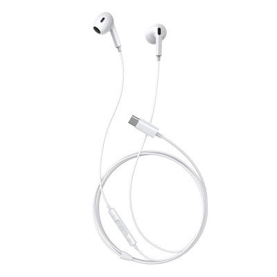 Baseus - Wired Earphones Encok CZ17 with Type-C Plug - White