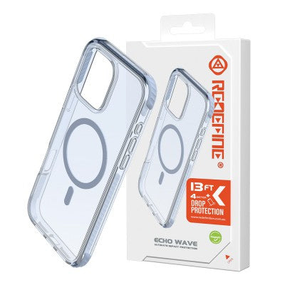 REDEFINE Echo Wave Ultimate Impact Protection Transparent Case for iPhone 16 Plus