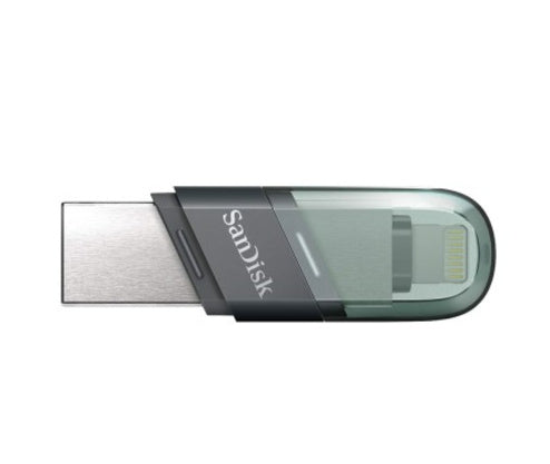 SanDisk 64GB iXpand Flash Drive Flip (SDIX90N-064G) Designed for Apple