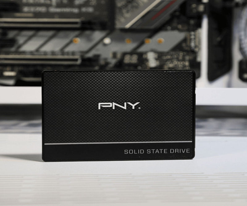 PNY CS900 500GB 2.5" SSD SATA3 515MB/s 490MB/s R/W 200TBW 99K/90K IOPS 2M hrs MTBF 3yrs wty