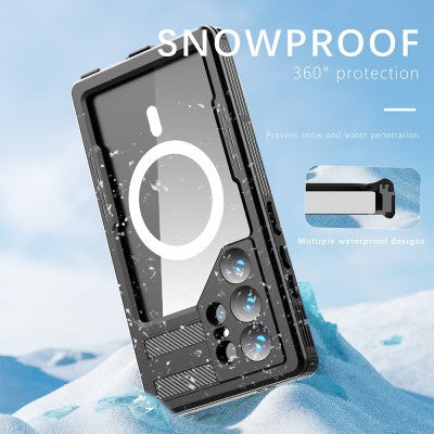 Red Pepper - Waterproof Protective Case - Black - Samsung - S24 Plus