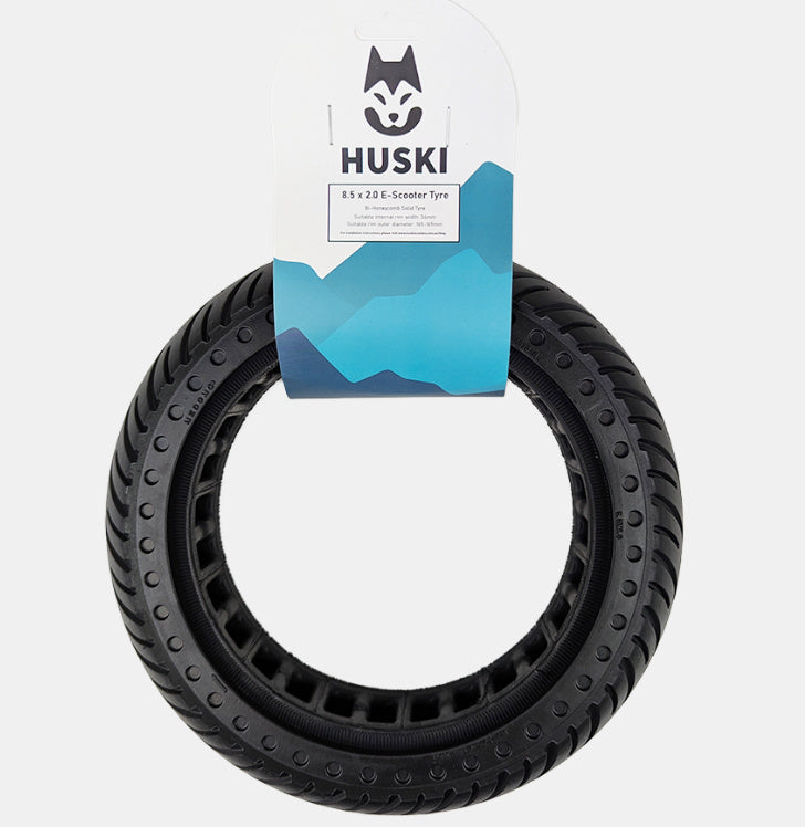 Huski- 8.5" - 8.5x2 - Solid Honeycomb Tyre