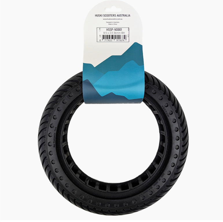 Huski- 8.5" - 8.5x2 - Solid Honeycomb Tyre