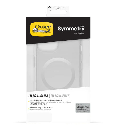 Otterbox - Symmetry Magsafe Series - Clear - iPhone 15 Pro max