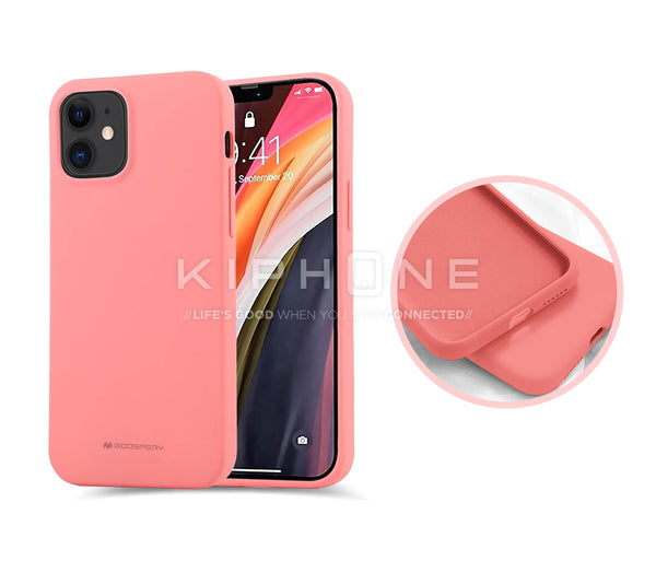 Goospery - Mercury Silicone - Pink - iPhone 11 Pro